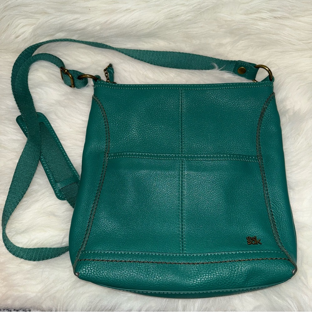 The Sak Teal Crossbody Bag